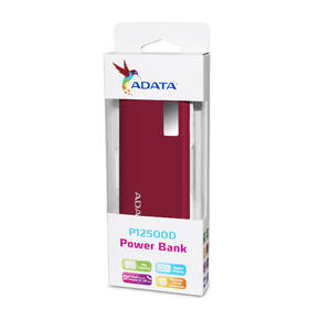 Powerbanka ADATA P12500D 12500mAh červená

 obrázek produktu 4 z 8