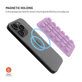Držák na mobil FIXED MagMate s přísavkami růžový

 obrázek produktu 2 z 10
