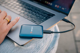 SSD externí Verbatim SnapBack 2TB, MagSafe, ProRes 4K/60 ready modrý

 obrázek produktu 9 z 15