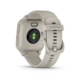 Chytré hodinky Garmin Venu Sq 2 Music - Cream Gold/ French Gray Silicone Band 

 obrázek produktu 8 z 8