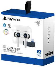 Sluchátka Razer Hammerhead HyperSpeed PlayStation Licensed bílá

 obrázek produktu 11 z 12