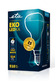 Žárovka LED ETA EKO LEDka reflektor 6W, E14, studená bílá 

 obrázek produktu 3 z 3