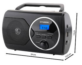 Radiopřijímač Hyundai PR 570PLLUB černý

 obrázek produktu 1 z 3