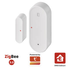 Senzor EMOS GoSmart Bezdrátový dveřní senzor IP-2011Z, ZigBee bílý

 obrázek produktu 2 z 15