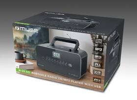 Radiopřijímač s CD MUSE M-28DG šedý

 obrázek produktu 2 z 2