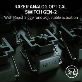 Klávesnice Razer Huntsman V3 Pro Tenkeyless, US layout černá

 obrázek produktu 10 z 17