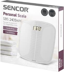 Osobní váha Sencor SBS 2405WH bílá

 obrázek produktu 7 z 7