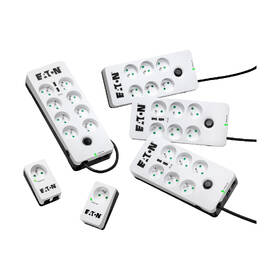 Přepěťová ochrana Eaton Protection Box 6 USB FR, 6x zásuvka, zatížení 10A, 2x USB, 1,5 m černá/bílá

 obrázek produktu 3 z 3