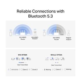 Wi-Fi adaptér Mercusys MA60XNB, Wi-Fi 6 Bluetooth bílý

 obrázek produktu 4 z 6