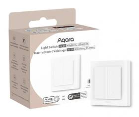 Vypínač Aqara Light Switch H2 EU (4 Buttons, 2 Channels) bílý

 obrázek produktu 1 z 2