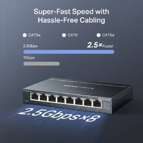 Switch Mercusys MS108GS-M2 (MS108GS-M2) černý

 obrázek produktu 5 z 7