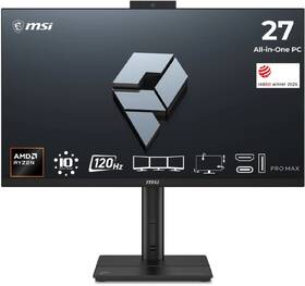 Počítač All In One MSI PRO MAX 27TP Z 8MG-002XEU černý

 obrázek produktu 2 z 8