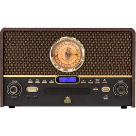 Gramofon GPO Chesterton DAB+ hnědé

 obrázek produktu 2 z 7