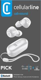 Sluchátka CellularLine Pick bílá

 obrázek produktu 1 z 1
