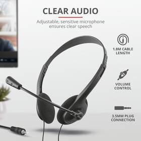 Headset Trust Primo Chat Headset černý

 obrázek produktu 4 z 4