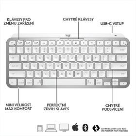 Klávesnice Logitech MX Keys Mini for Mac, US šedá

 obrázek produktu 4 z 9