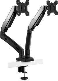 Držák STELL SOS 1720, dual, na monitor, pro úhlopříčky 13" až 32", nosnost 7 kg černý

 obrázek produktu 3 z 4