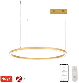 Závěsné svítidlo IMMAX NEO FINO NEW SMART, Zigbee 3.0, TUYA, 1 kruh zlaté

 obrázek produktu 2 z 11