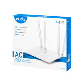 Router Cudy WR1200 AC1200 Wi-Fi bílý

 obrázek produktu 4 z 4
