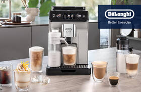Automatický kávovar De'Longhi ECAM 450.65S stříbrná barva
