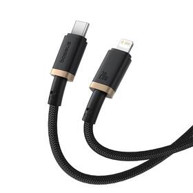 Kabel Baseus Dura USB-C/Lightning, 20W, 2m černý/zlatý

 obrázek produktu 3 z 16