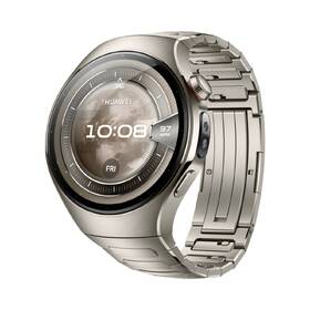 Chytré hodinky Huawei Watch 5 46 mm LTE NFC - Silver + Titanium Strap stříbrné

 obrázek produktu 1 z 6