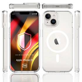 Kryt na mobil 3mk HARDY LiqForce MagCase na Apple iPhone 15 průhledný

 obrázek produktu 3 z 4