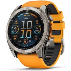 Chytré hodinky Garmin fēnix 8 - 51 mm, AMOLED Sapphire (EU distribuce) oranžové/titanium

 obrázek produktu 1 z 10