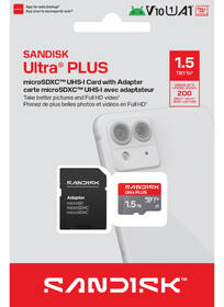Paměťová karta SANDISK 1,5TB UHS-I U1 (200R) + SD adaptér 

 obrázek produktu 4 z 5