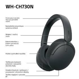 Sluchátka Sony WH-CH730N černá

 obrázek produktu 8 z 11