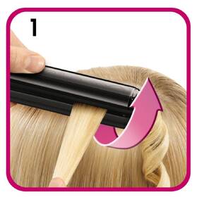 Žehlička na vlasy Rowenta Keratin Shine Liss &Curl SF4522E0 černá/stříbrná

 obrázek produktu 12 z 15