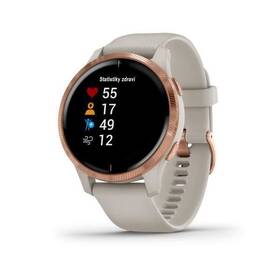 Chytré hodinky Garmin Venu RoseGold/Sand 

 obrázek produktu 5 z 8