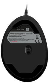 Myš Connect IT vertikální, ergonomická, herní černá

 obrázek produktu 8 z 13