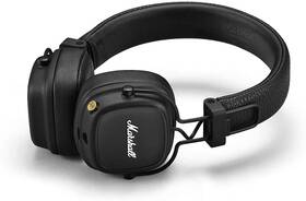 Sluchátka Marshall Major IV Bluetooth černá barva
