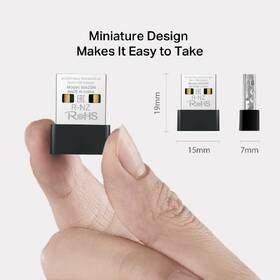 Wi-Fi adaptér Mercusys MA20N, AC650 Nano, USB černý

 obrázek produktu 3 z 7
