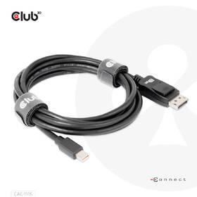 Kabel Club3D mini DisplayPort 1.4/DisplayPort 1.4, 2m černý

 obrázek produktu 2 z 5