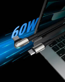 Kabel Voltme Powerlink Stark Series USB-C/USB-C, CTC 3A/60W 1,2m černý

 obrázek produktu 2 z 2