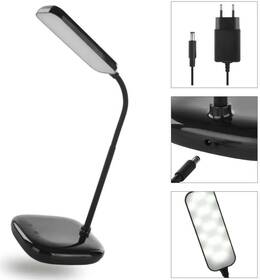 Stolní LED lampička EMOS MOLLY, 650 lm, stmívání, 12 W, studená/teplá/neutrální bílá černá

 obrázek produktu 12 z 14