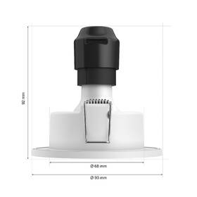 Vestavné svítidlo Philips Adore Hue, 3x 4,2W + 3x GU10, White Ambiance (3 ks) bílé

 obrázek produktu 3 z 6