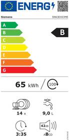 Myčka nádobí Siemens SN63EX03ME 

 obrázek produktu 1 z 18