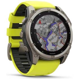 Chytré hodinky Garmin fēnix 8 - 51 mm, Solar Sapphire (EU distribuce) žluté/titanium

 obrázek produktu 7 z 11