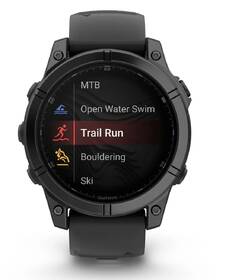 Chytré hodinky Garmin fenix E 47 mm - Slate Gray / Black Silicone Band 

 obrázek produktu 3 z 9