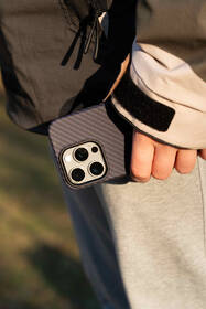 Kryt na mobil Swissten MagStick Shell na Samsung Galaxy S24 Ultra 5G fialová barva
