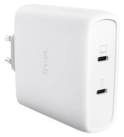 Nabíječka do sítě Trust MAXO 100W 2-Port GaN, USB-C bílý

 obrázek produktu 1 z 14