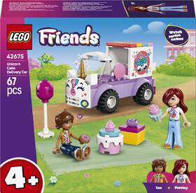 Stavebnice LEGO® Friends 42675 Jednorožčí donáškové auto s dortem 

 obrázek produktu 2 z 8