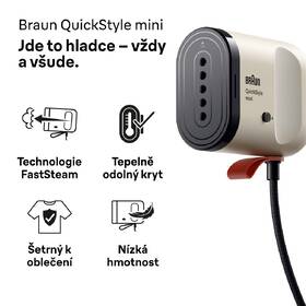 Ruční napařovač oděvů Braun GS1011BG béžový

 obrázek produktu 8 z 13