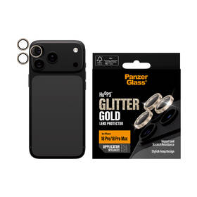 Tvrzené sklo PanzerGlass Hoops na Apple iPhone 18 Pro/Pro Max třpytivě zlaté černé

 obrázek produktu 3 z 4