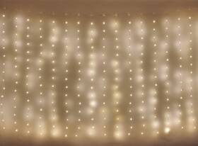 Vánoční osvětlení EMOS 300 LED nano řetěz - 2,9 × 1,5 m, záclona, venkovní i vnitřní, teplá bílá 

 obrázek produktu 2 z 6