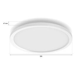 Stropní svítidlo Philips Surimu Hue Panel, 60W, 39,5 cm, White and Color Ambiance bílé

 obrázek produktu 2 z 4