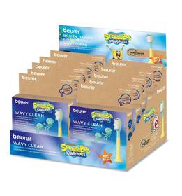 Náhradní hlavice Beurer SC11 Wavy Clean, 4 ks modrá/žlutá

 obrázek produktu 2 z 2